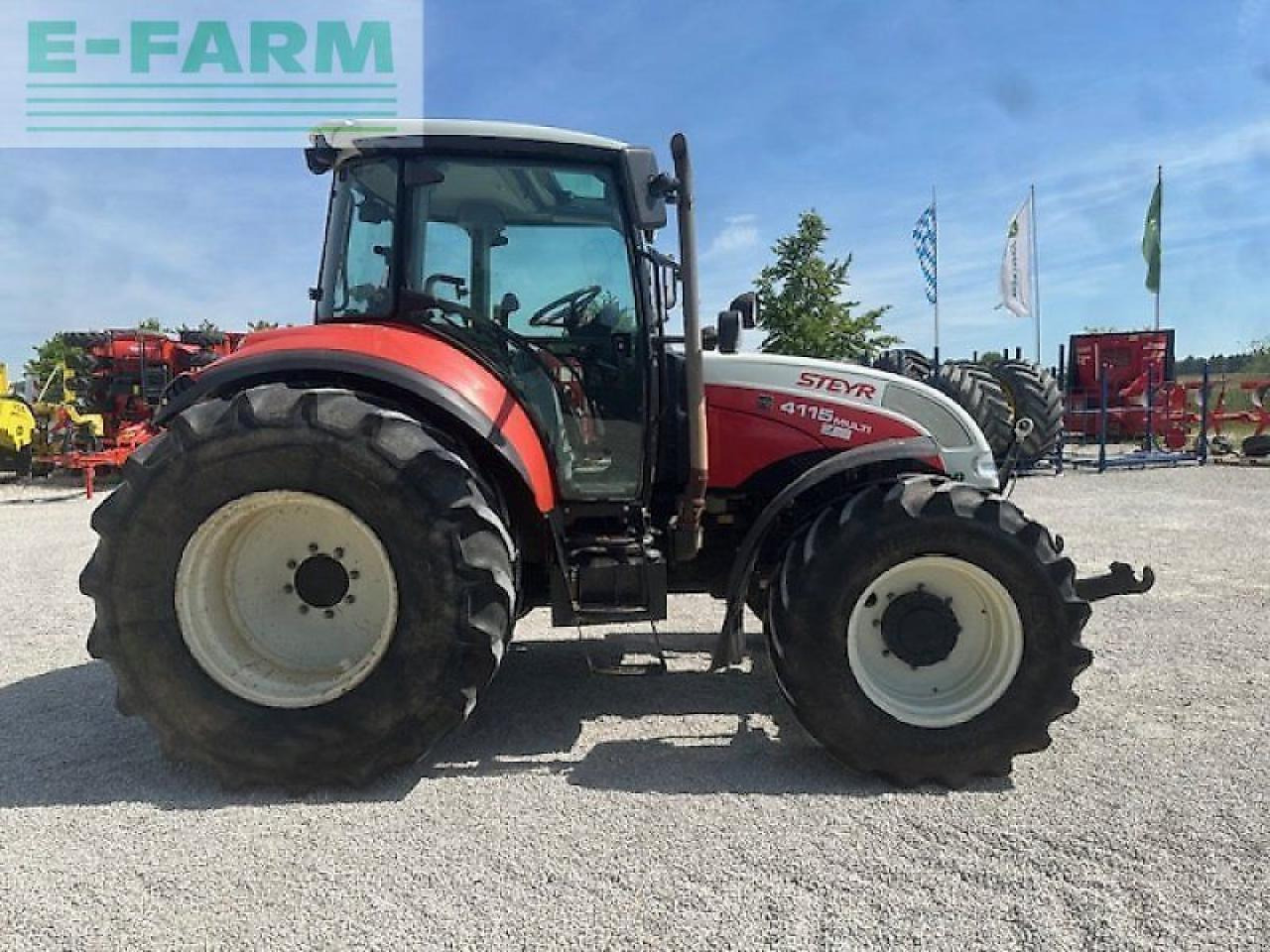 Steyr 4115 multi - Трактор: фото 3 Steyr 4115 multi - Трактор: фото 3