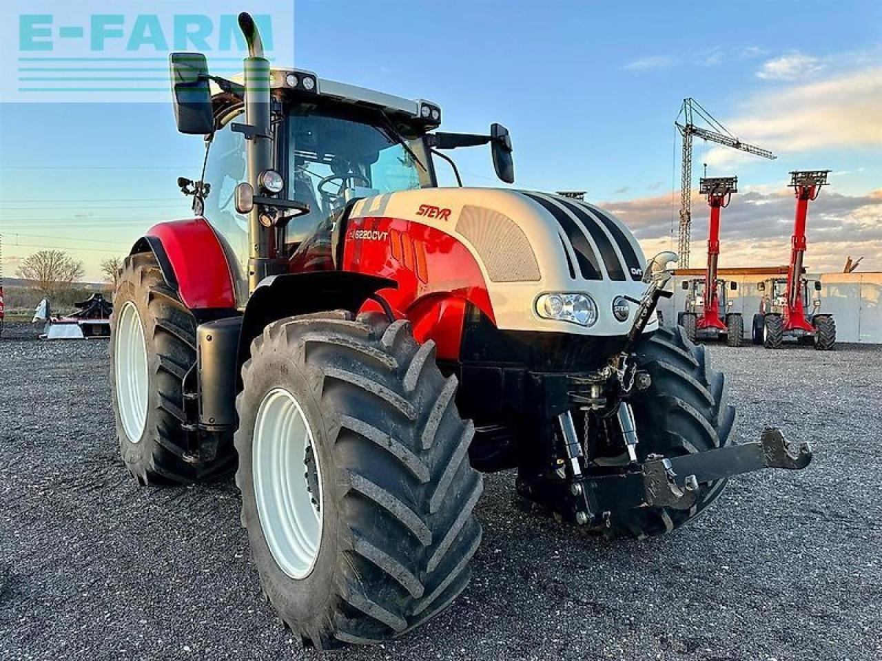 Steyr cvt 6220 - Трактор: фото 1 Steyr cvt 6220 - Трактор: фото 1