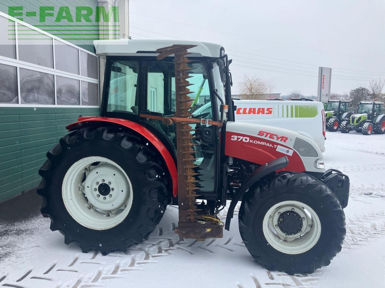 Steyr kompakt 370 a basis - Трактор: фото 4 Steyr kompakt 370 a basis - Трактор: фото 4