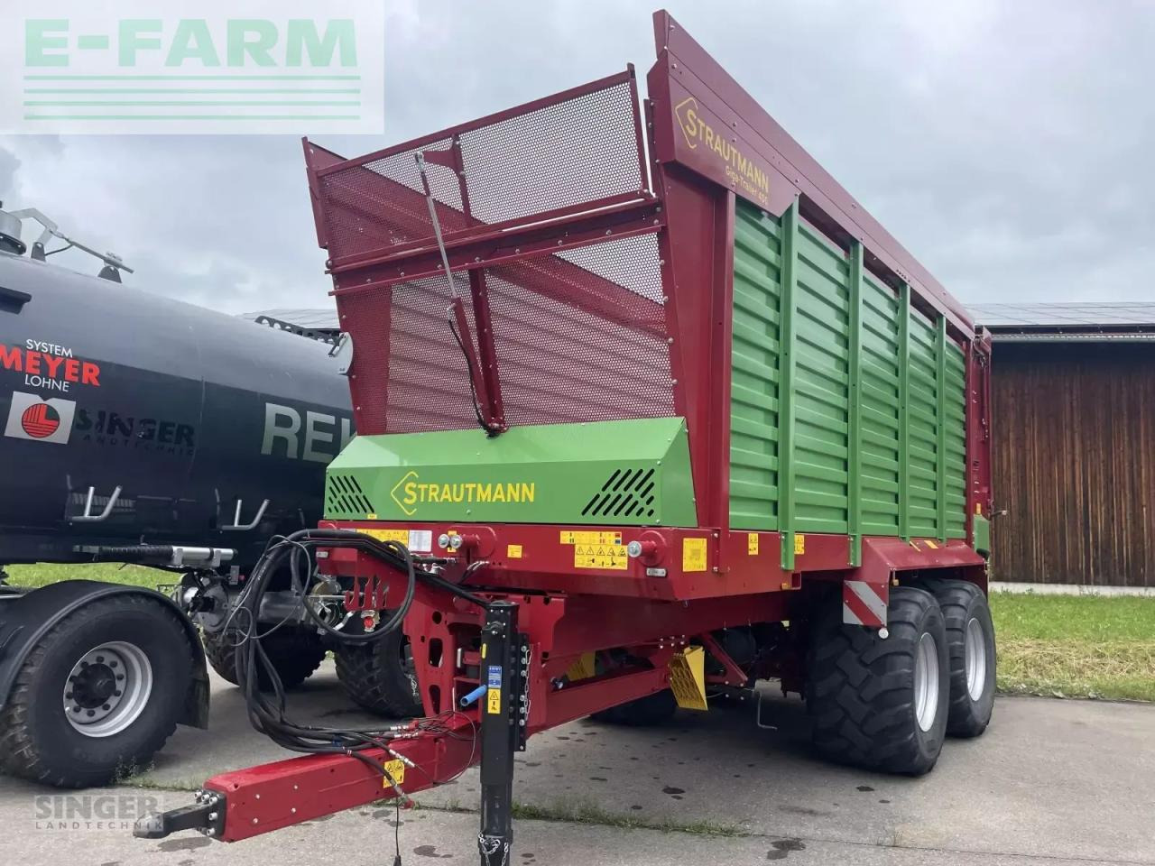 Strautmann giga-trailer 400 häckseltransport - Сельскохозяйственный прицеп-самосвал: фото 3 Strautmann giga-trailer 400 häckseltransport - Сельскохозяйственный прицеп-самосвал: фото 3