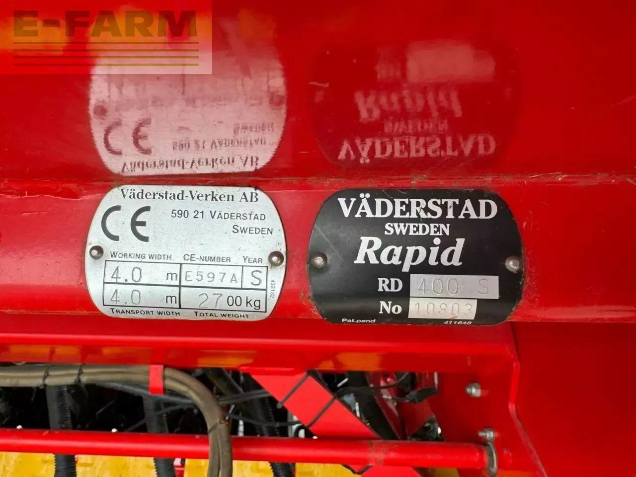 Посевной комплекс Väderstad rapid 400c: фото 7