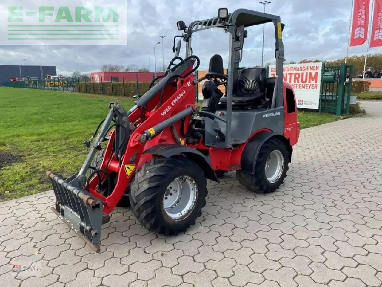 Weidemann 1240 cx 35 hoflader - Мини-экскаватор: фото 1 Weidemann 1240 cx 35 hoflader - Мини-экскаватор: фото 1