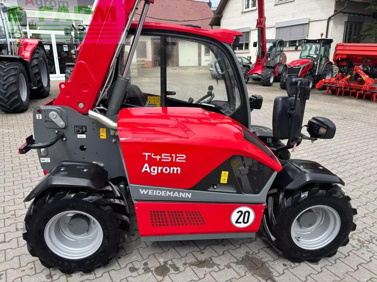 Weidemann t 4512 - Телескопический погрузчик: фото 5 Weidemann t 4512 - Телескопический погрузчик: фото 5