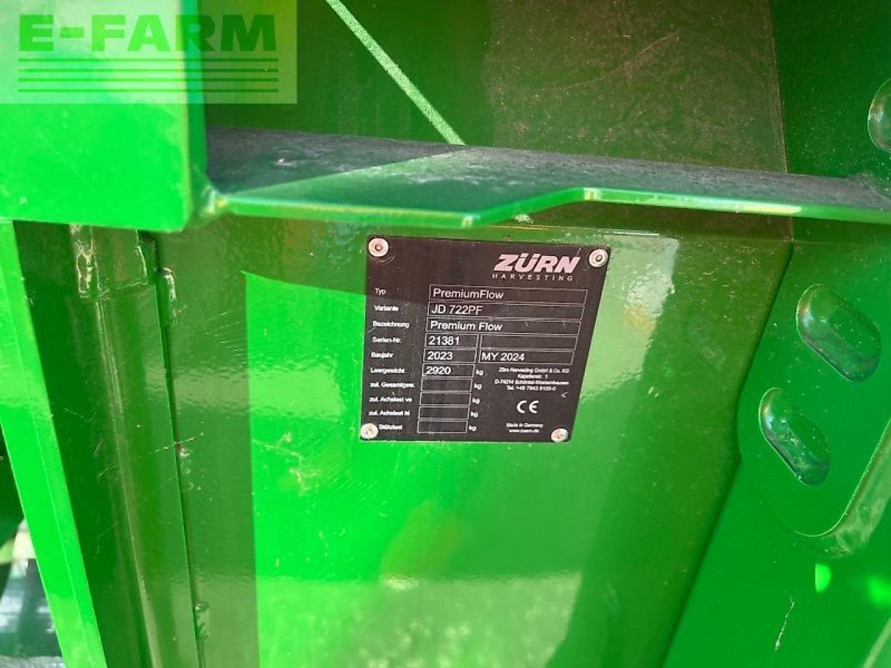 Zürn 722pf premiumflow - Оборудование для кормоуборочного комбайна: фото 5 Zürn 722pf premiumflow - Оборудование для кормоуборочного комбайна: фото 5