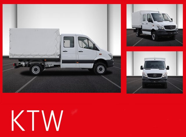 MERCEDES-BENZ Sprinter 316CDI DOKA,Allrad,Klima,Standhzg. - Тентованный фургон, Грузопассажирский фургон: фото 1 MERCEDES-BENZ Sprinter 316CDI DOKA,Allrad,Klima,Standhzg. - Тентованный фургон, Грузопассажирский фургон: фото 1