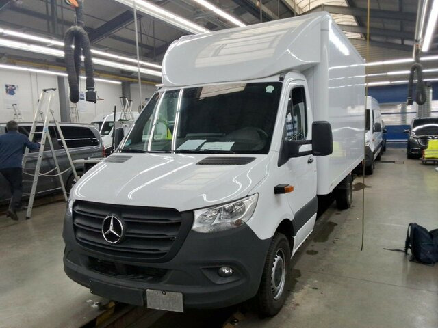 Фургон с закрытым кузовом MERCEDES-BENZ Sprinter317CDI Maxi Koffer,LBW,Klima,Kamera: фото 10