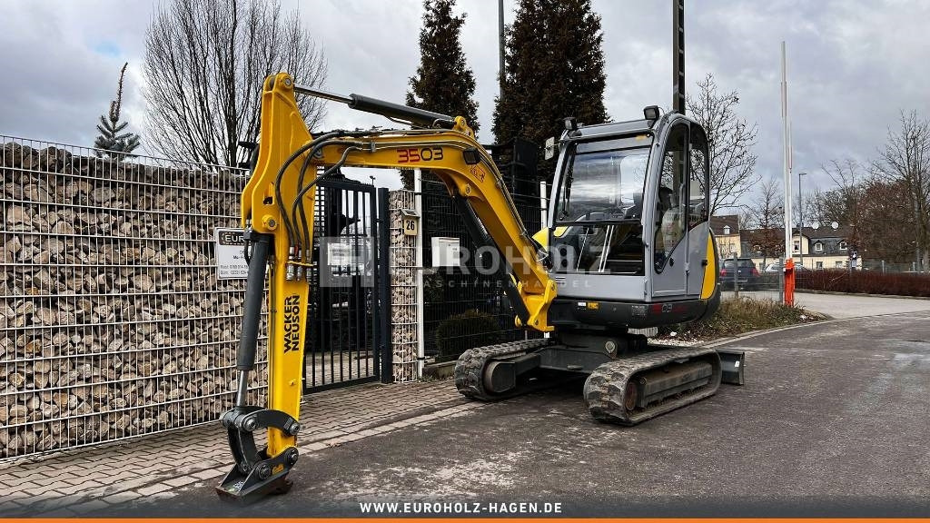 Wacker Minibagger 3503, VDS Kabine, Schnellwechsler MS03 - Мини-экскаватор: фото 1 Wacker Minibagger 3503, VDS Kabine, Schnellwechsler MS03 - Мини-экскаватор: фото 1