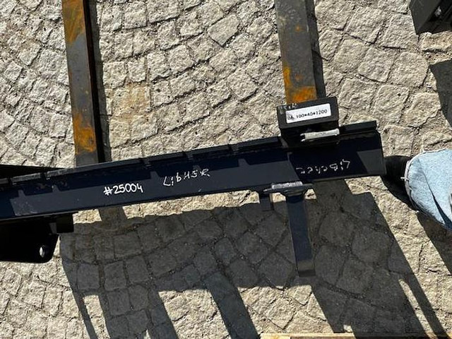 Big Palettengabel 120cm mit Liebherr 506 Aufnahme - Вилы для Погрузочно-разгрузочной техники: фото 3 Big Palettengabel 120cm mit Liebherr 506 Aufnahme - Вилы для Погрузочно-разгрузочной техники: фото 3