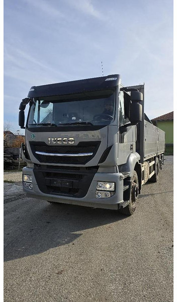 Iveco Stralis 6x2 Baustoffpritsche mit Hiab 228-E5 Kran - Автоманипулятор: фото 2 Iveco Stralis 6x2 Baustoffpritsche mit Hiab 228-E5 Kran - Автоманипулятор: фото 2