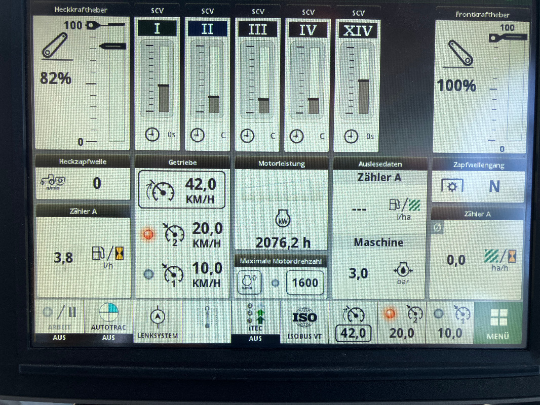 Трактор John Deere 6R185: фото 11
