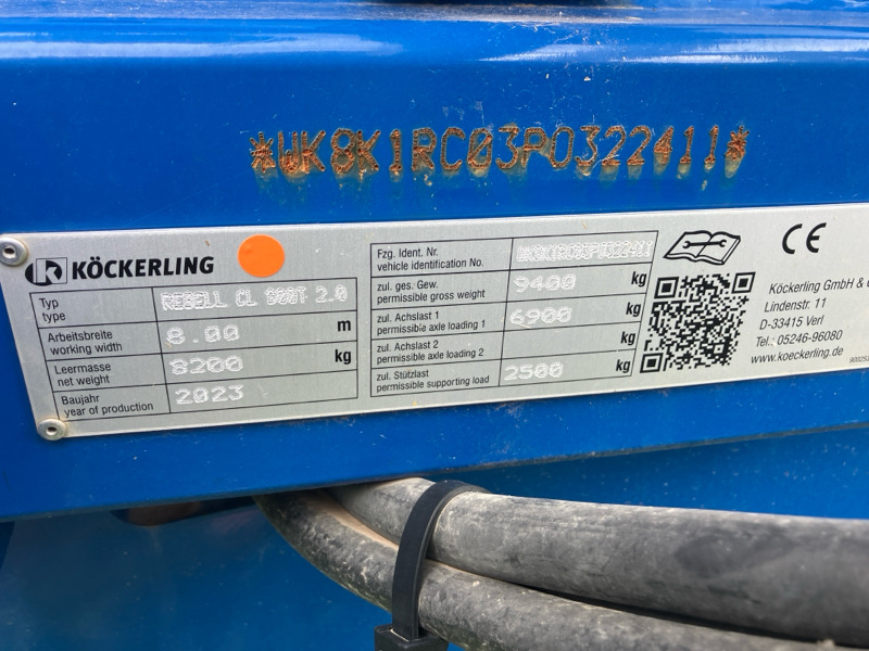 Köckerling Rebell CL 800T 2.0 - Дисковая борона: фото 2 Köckerling Rebell CL 800T 2.0 - Дисковая борона: фото 2