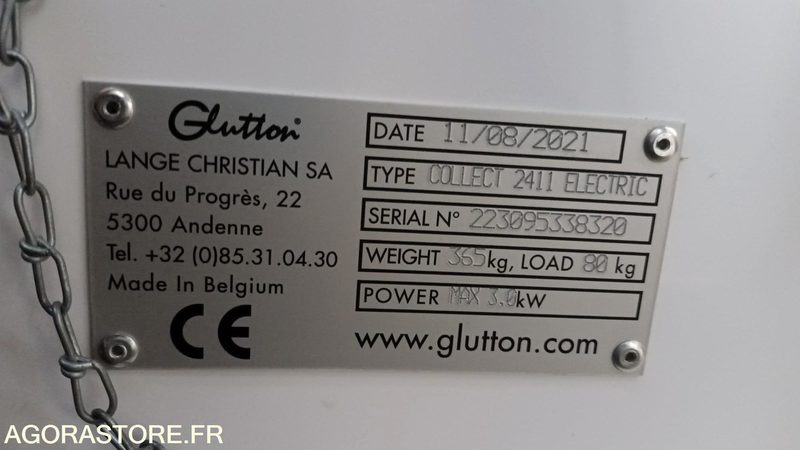 ASPIRATEUR DE VOIERIE GLOUTON - Садовое оборудование: фото 3 ASPIRATEUR DE VOIERIE GLOUTON - Садовое оборудование: фото 3