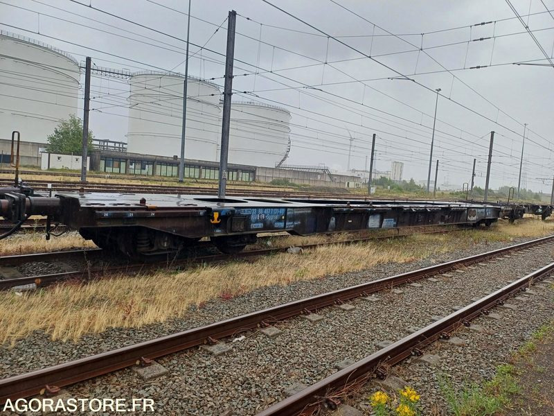 Wagon plat intermodal type Sggnss – modèle 6432B0-4, 72 pieds - 2004 (ref 1470) - Другая техника: фото 1 Wagon plat intermodal type Sggnss – modèle 6432B0-4, 72 pieds - 2004 (ref 1470) - Другая техника: фото 1