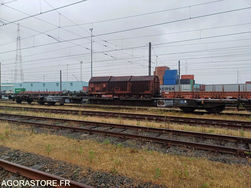 Wagon plat intermodal type Sggnss – modèle 6432B0-4, 72 pieds - 2004 (ref 1561) - Другая техника: фото 3 Wagon plat intermodal type Sggnss – modèle 6432B0-4, 72 pieds - 2004 (ref 1561) - Другая техника: фото 3