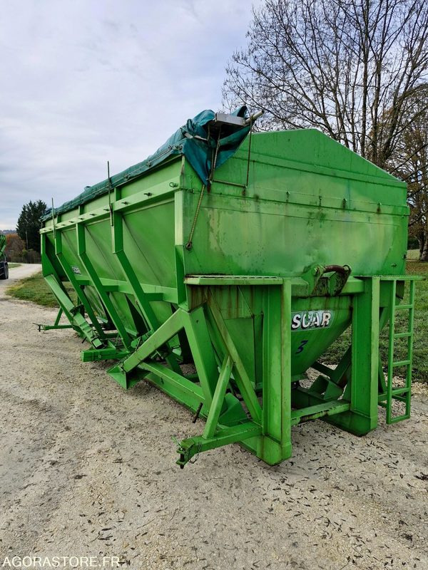 Benne a pieds 4 compartiments INOX 12 m3 - Грузовик: фото 2 Benne a pieds 4 compartiments INOX 12 m3 - Грузовик: фото 2