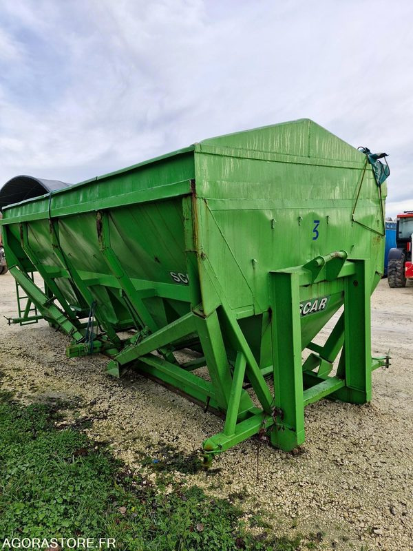 Benne a pieds 4 compartiments INOX 12 m3 - Грузовик: фото 1 Benne a pieds 4 compartiments INOX 12 m3 - Грузовик: фото 1