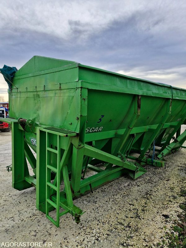 Benne a pieds 4 compartiments INOX 12 m3 - Грузовик: фото 4 Benne a pieds 4 compartiments INOX 12 m3 - Грузовик: фото 4