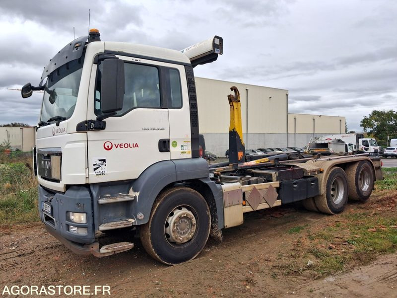 R52001 - PORTEUR MAN POLYBENNE - 6x2 - BRAS GUIMA PALFINGER - 2011 - 482283 KM - Грузовик: фото 1 R52001 - PORTEUR MAN POLYBENNE - 6x2 - BRAS GUIMA PALFINGER - 2011 - 482283 KM - Грузовик: фото 1