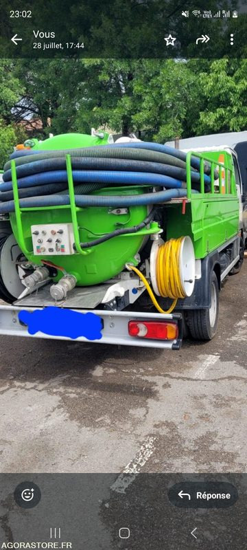 Hydrocureur Capstar 2005 270 000 km combiné - Ассенизатор: фото 3 Hydrocureur Capstar 2005 270 000 km combiné - Ассенизатор: фото 3