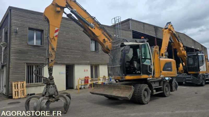 PELLE DE MANUTENTION SUR ROUE - LH22M LITRONIC LIEBHERR - 2017 / 12 053 HEURES - Экскаватор: фото 4 PELLE DE MANUTENTION SUR ROUE - LH22M LITRONIC LIEBHERR - 2017 / 12 053 HEURES - Экскаватор: фото 4