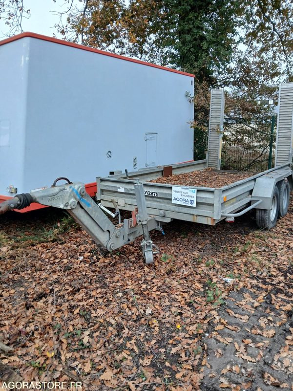 REMORQUE PORTE ENGINS - Прицеп бортовой/ Платформа: фото 3 REMORQUE PORTE ENGINS - Прицеп бортовой/ Платформа: фото 3