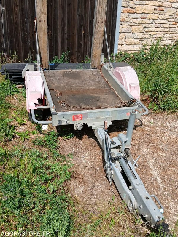 Remorque PORTE ROULEAU HUBIERE - Прицеп для спецтехники: фото 5 Remorque PORTE ROULEAU HUBIERE - Прицеп для спецтехники: фото 5