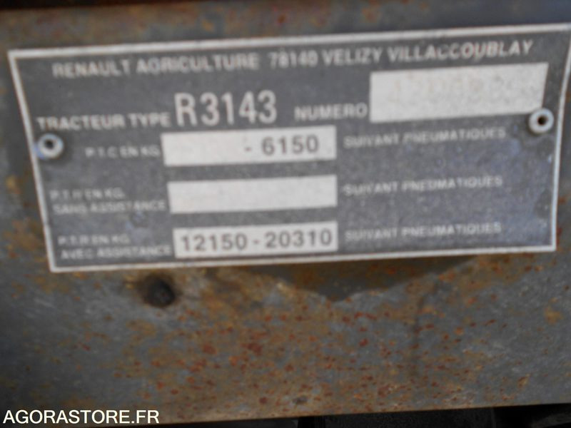 TRACTEUR RENAULT 750 MI - Коммунальный трактор: фото 4 TRACTEUR RENAULT 750 MI - Коммунальный трактор: фото 4