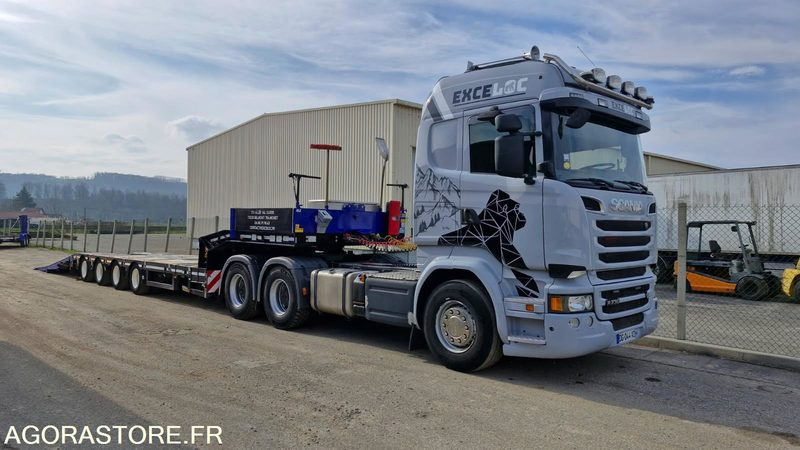 CAMION TRACTEUR 6X4 SCANIA R730 V8 2014 440 000 KM PTRA 150T + PORTE ENGINS FAYM - Тягач: фото 2 CAMION TRACTEUR 6X4 SCANIA R730 V8 2014 440 000 KM PTRA 150T + PORTE ENGINS FAYM - Тягач: фото 2