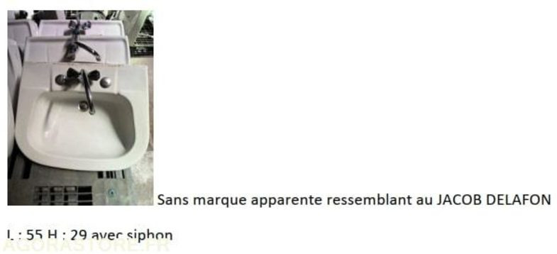 Vasques simples - Инструмент/ Оборудование: фото 5 Vasques simples - Инструмент/ Оборудование: фото 5