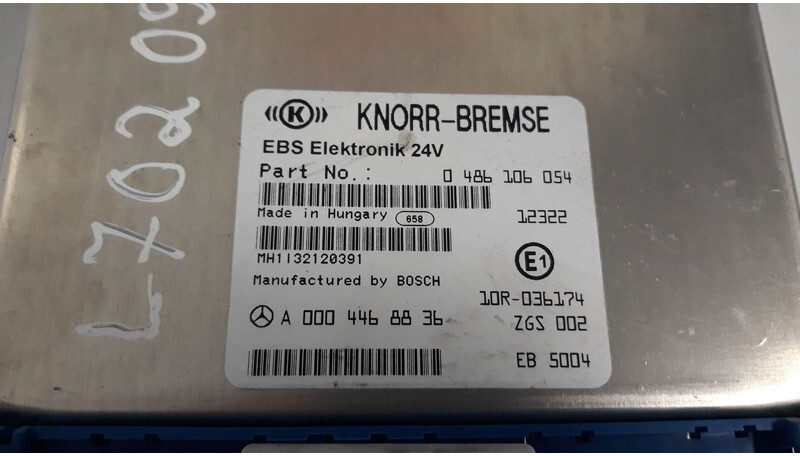 KNORR-BREMSE Actros MP4 - Блок управления для Грузовиков: фото 3 KNORR-BREMSE Actros MP4 - Блок управления для Грузовиков: фото 3