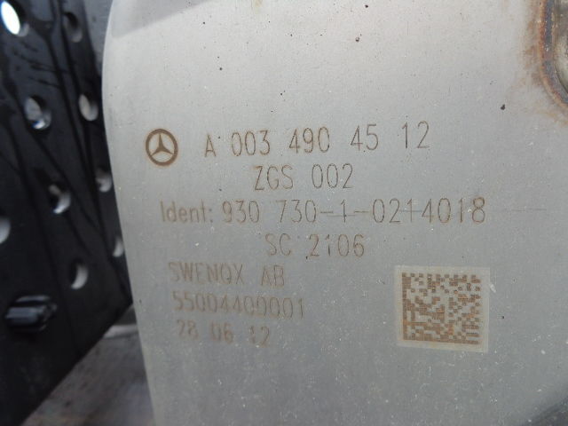 Mercedes-Benz MP4 EURO 5 exhaust gas catalyst - Катализатор для Грузовиков: фото 5 Mercedes-Benz MP4 EURO 5 exhaust gas catalyst - Катализатор для Грузовиков: фото 5