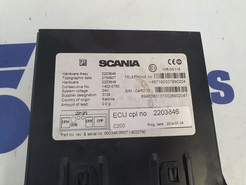 Scania RTC control unit - Блок управления для Грузовиков: фото 3 Scania RTC control unit - Блок управления для Грузовиков: фото 3