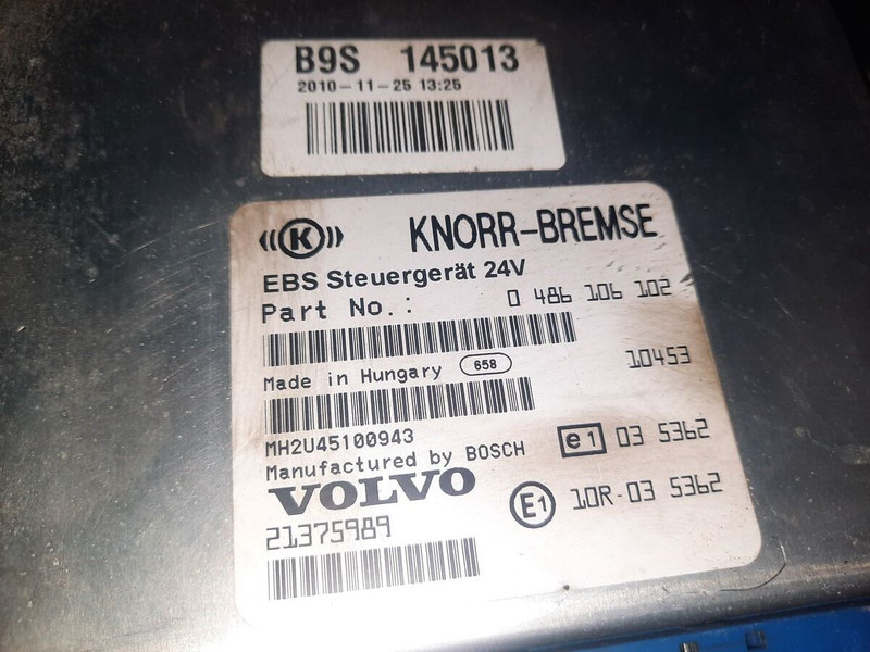 Scania 0486106065. 0486106026. 0486106028. 0486106041. - Блок управления: фото 2 Scania 0486106065. 0486106026. 0486106028. 0486106041. - Блок управления: фото 2