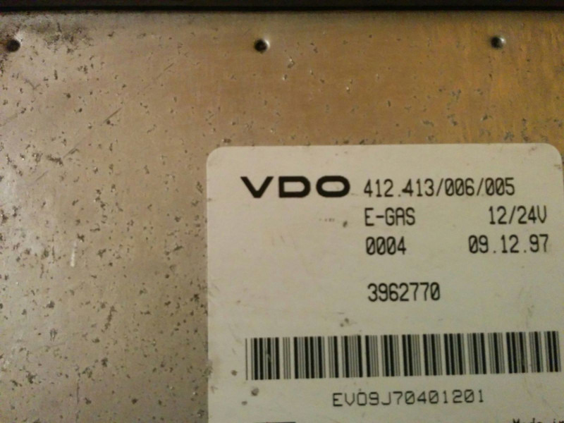 Scania VDO 412.413/006/005 412.413/006/002 - Блок управления: фото 4 Scania VDO 412.413/006/005 412.413/006/002 - Блок управления: фото 4