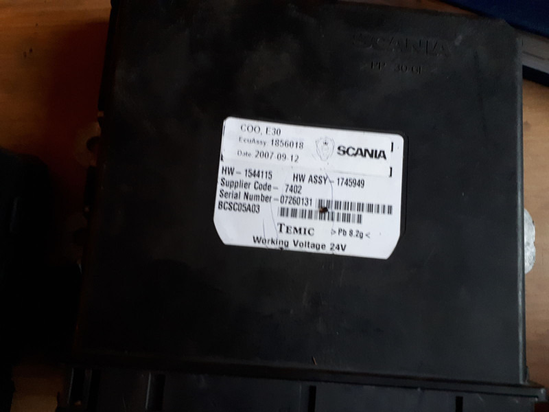 Scania двигателем 0 0281001322 - 1413154 - Блок управления: фото 4 Scania двигателем 0 0281001322 - 1413154 - Блок управления: фото 4