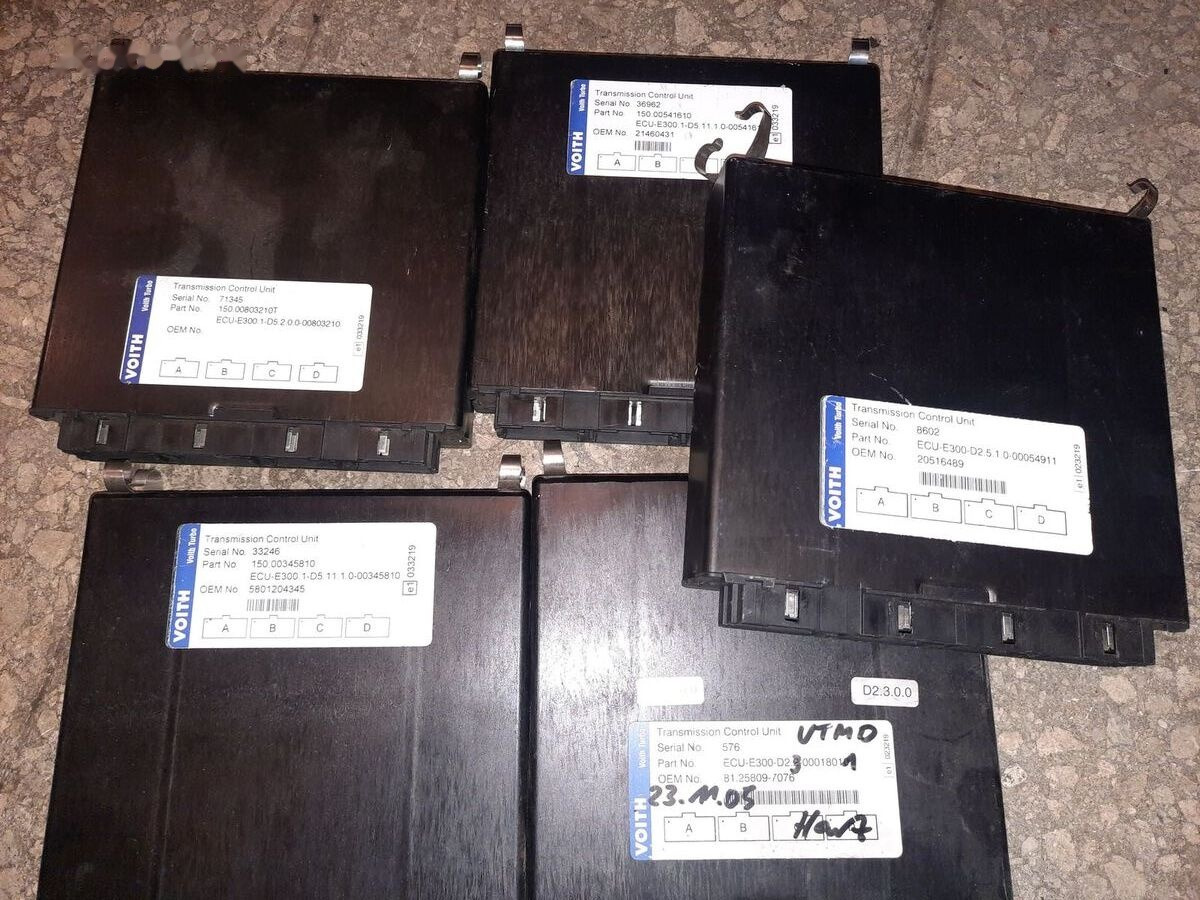 Voith ECU-E300 D2.3.0.0-00018011 MAN Volvo - Блок управления для Автобусов: фото 5 Voith ECU-E300 D2.3.0.0-00018011 MAN Volvo - Блок управления для Автобусов: фото 5