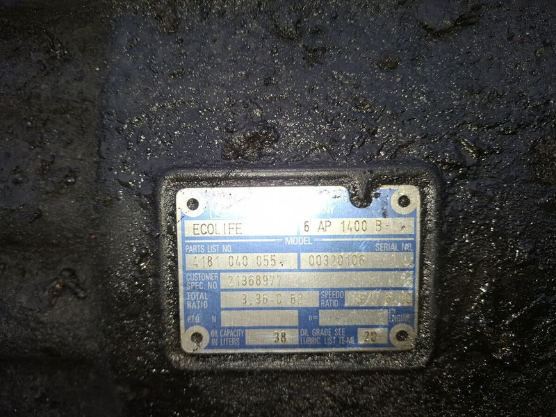 ZF 6AP1400B 4181040055 - Коробка передач: фото 3 ZF 6AP1400B 4181040055 - Коробка передач: фото 3