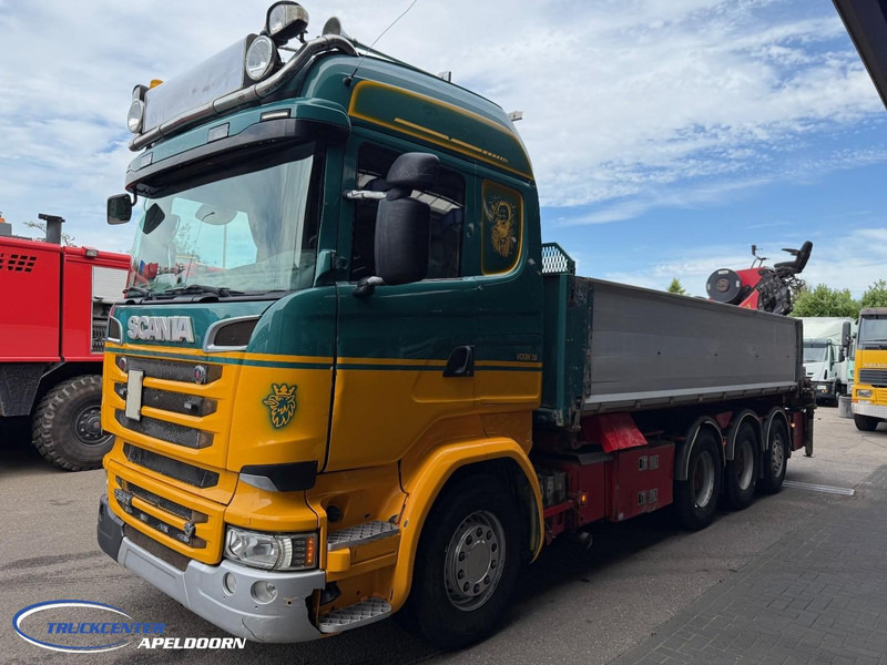 Scania R580 V8 8x4 Reduction axles, HMF 2620 K5 - Самосвал, Автоманипулятор: фото 3 Scania R580 V8 8x4 Reduction axles, HMF 2620 K5 - Самосвал, Автоманипулятор: фото 3