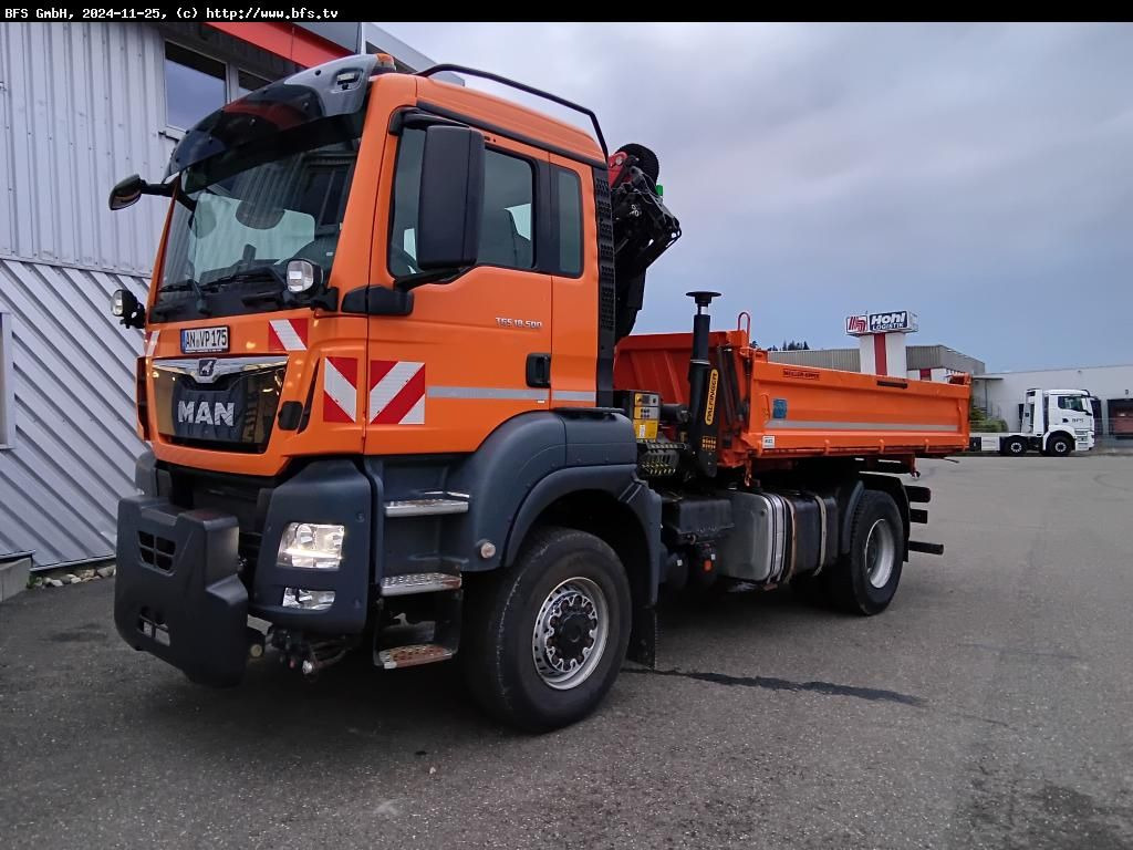 MAN TGS 18.500 4x4 BL Palfinger, WiDi, Hydrodrive - Самосвал: фото 1 MAN TGS 18.500 4x4 BL Palfinger, WiDi, Hydrodrive - Самосвал: фото 1