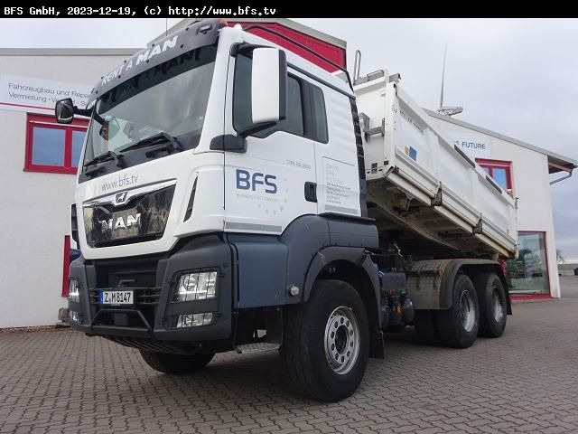 MAN TGS 26.500 6x4 BB MEILLER Bordmatik links, Motor - Самосвал: фото 1 MAN TGS 26.500 6x4 BB MEILLER Bordmatik links, Motor - Самосвал: фото 1