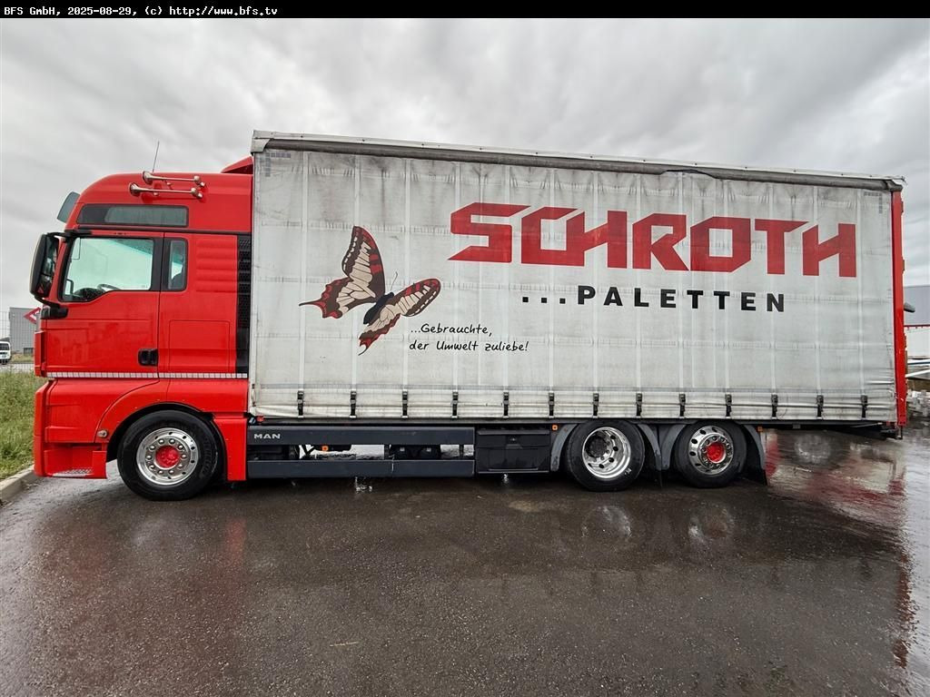 MAN TGX 26.440 6x2-2 LL lenk lift Achse Hub-Dach MAN TGX 26.440 6x2-2 LL lenk lift Achse Hub-Dach - Тентованный грузовик: фото 2 MAN TGX 26.440 6x2-2 LL lenk lift Achse Hub-Dach MAN TGX 26.440 6x2-2 LL lenk lift Achse Hub-Dach - Тентованный грузовик: фото 2