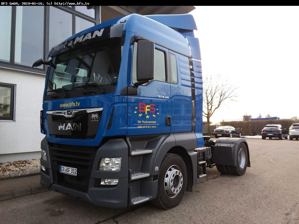 MAN TGX 18.420 4x2 BLS ECO Star Edition - Тягач: фото 1 MAN TGX 18.420 4x2 BLS ECO Star Edition - Тягач: фото 1