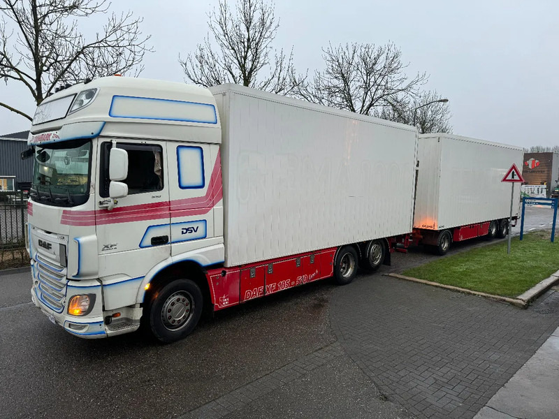 DAF XF 510 6X2 + KELBERG HANGER EURO 6 ZEPRO + REMOTE RETARDER - Грузовик с закрытым кузовом: фото 1 DAF XF 510 6X2 + KELBERG HANGER EURO 6 ZEPRO + REMOTE RETARDER - Грузовик с закрытым кузовом: фото 1