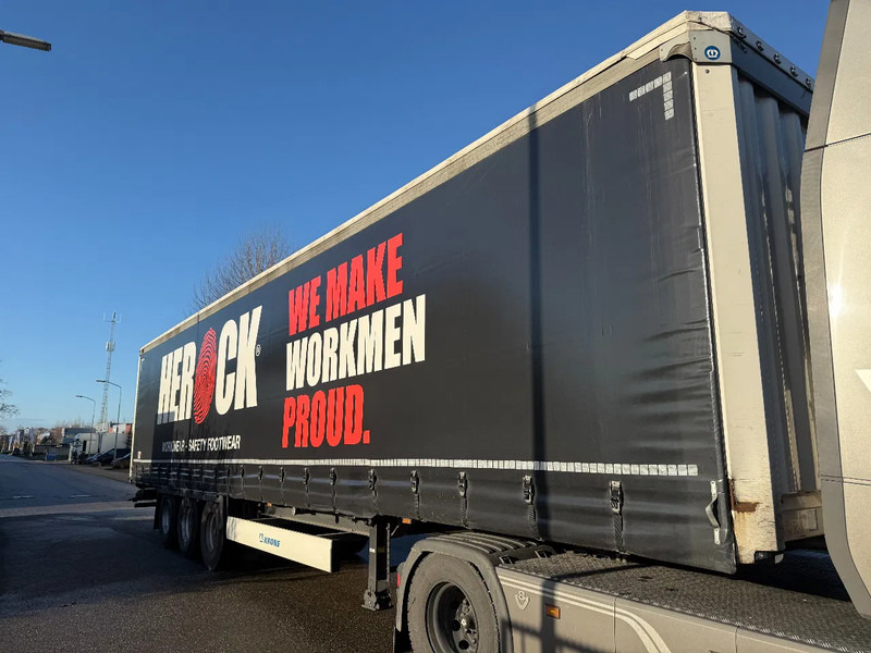 Krone SD - 3 AXLE + ALU BORDEN + SLIDING ROOF - Тентованный полуприцеп: фото 2 Krone SD - 3 AXLE + ALU BORDEN + SLIDING ROOF - Тентованный полуприцеп: фото 2