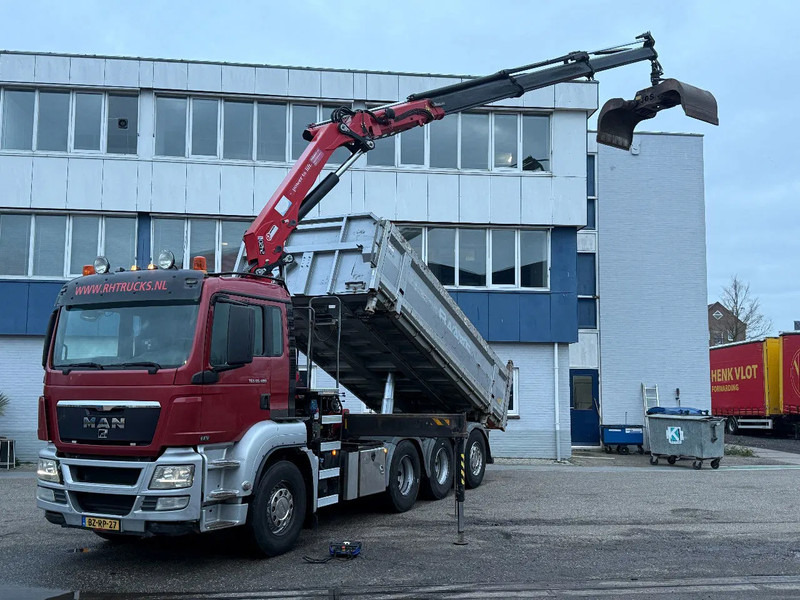 MAN TGS 35.480 8X4 + HMF 2420-K3 REMOTE + TIPPER - Автоманипулятор: фото 2 MAN TGS 35.480 8X4 + HMF 2420-K3 REMOTE + TIPPER - Автоманипулятор: фото 2