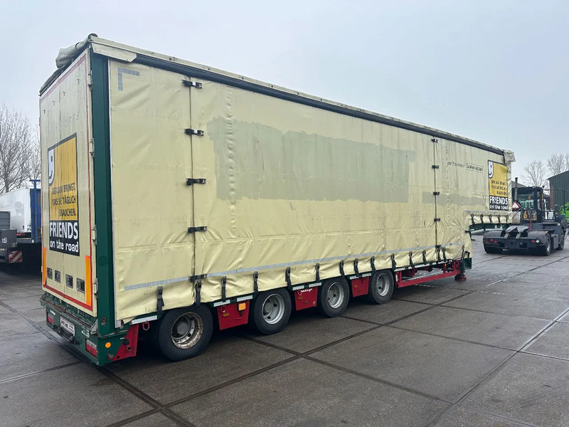 MEUSBURGER 4 axel steering, Double extendable up to 28 meters, extendable up to 3.2 meters, radio controlled, sliding roof - Низкорамный полуприцеп: фото 3 MEUSBURGER 4 axel steering, Double extendable up to 28 meters, extendable up to 3.2 meters, radio controlled, sliding roof - Низкорамный полуприцеп: фото 3