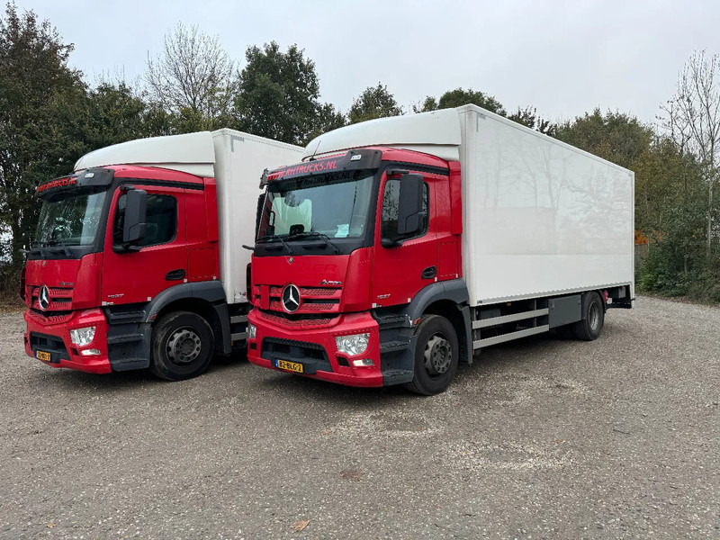 Mercedes-Benz Antos 1927 4X2 4 UNITS EURO 6 DHOLLANDIA 2000 KG TÜV TILL 10-2025 - Грузовик с закрытым кузовом: фото 1 Mercedes-Benz Antos 1927 4X2 4 UNITS EURO 6 DHOLLANDIA 2000 KG TÜV TILL 10-2025 - Грузовик с закрытым кузовом: фото 1