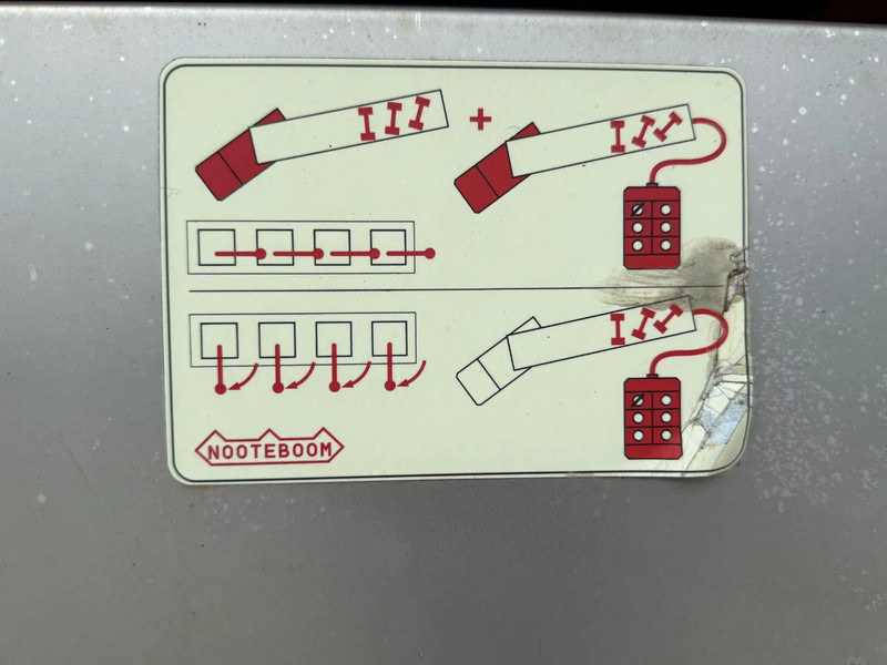 Низкорамный полуприцеп Nooteboom EURO-59-03 P 5,3 METER EXTANDABLE 3X STEERING: фото 11