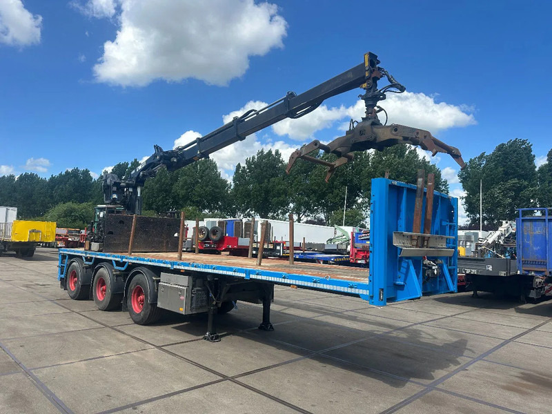 Pacton TRAILERS HIAB R220-F3+K MET ROTATOR EN PLATENKLEM, APK 02-02-2026 - Полуприцеп бортовой/ Платформа: фото 1 Pacton TRAILERS HIAB R220-F3+K MET ROTATOR EN PLATENKLEM, APK 02-02-2026 - Полуприцеп бортовой/ Платформа: фото 1
