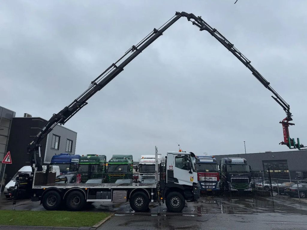 Renault C430 8X4 - EURO 6 + HIAB 288 E-5 + JIB 70X-4 + R - Автоманипулятор, Грузовик бортовой/ Платформа: фото 1 Renault C430 8X4 - EURO 6 + HIAB 288 E-5 + JIB 70X-4 + R - Автоманипулятор, Грузовик бортовой/ Платформа: фото 1